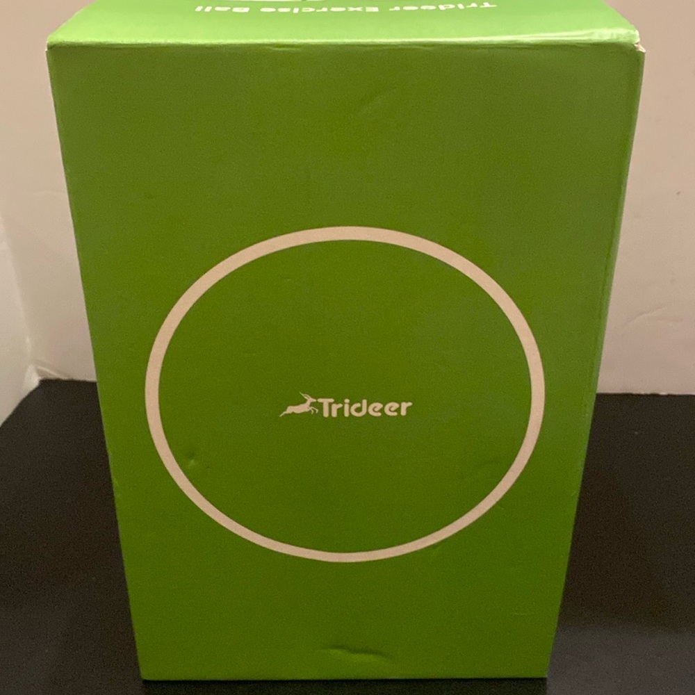 Trideer 23-26” exercise ball yoga balance fitness core strength new open box